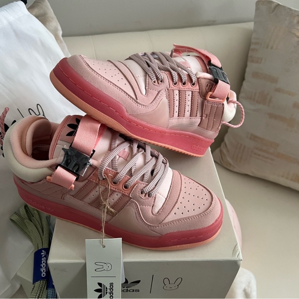 Adidas Women's Blush and Coral Sneakers